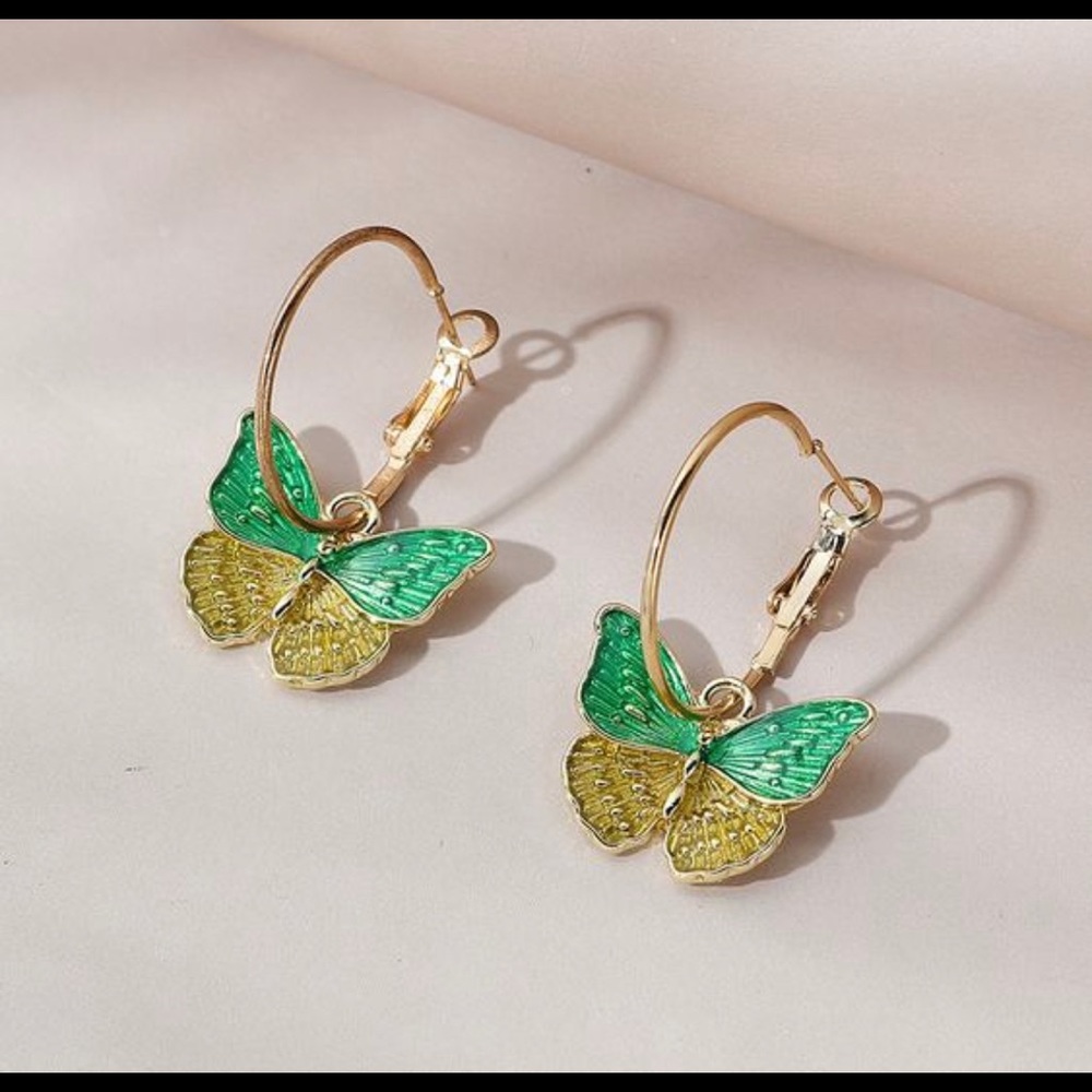 Butterfly earrings 🦋